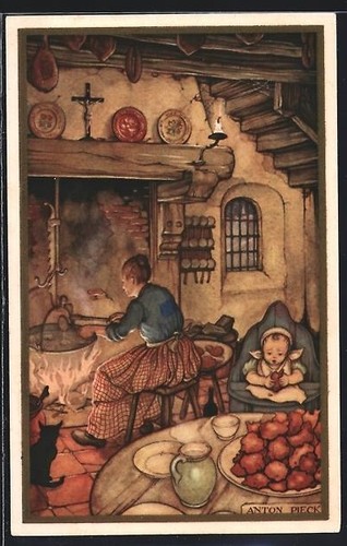 Carte postale artiste - carte, d'artiste