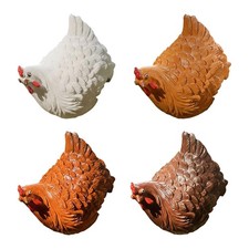 Décoration en forme de poule