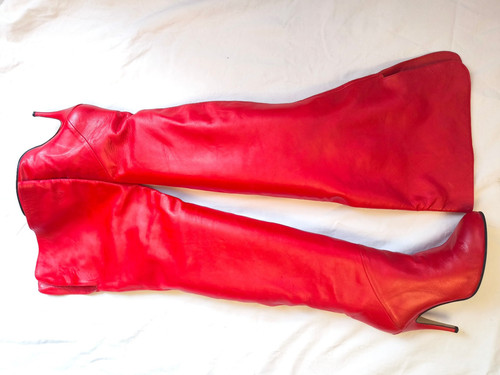 Bottes cuissardes vintage 1985 - cuissardes,