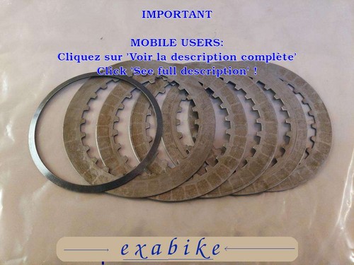 Disques lisses embrayage - disques, d'embrayage