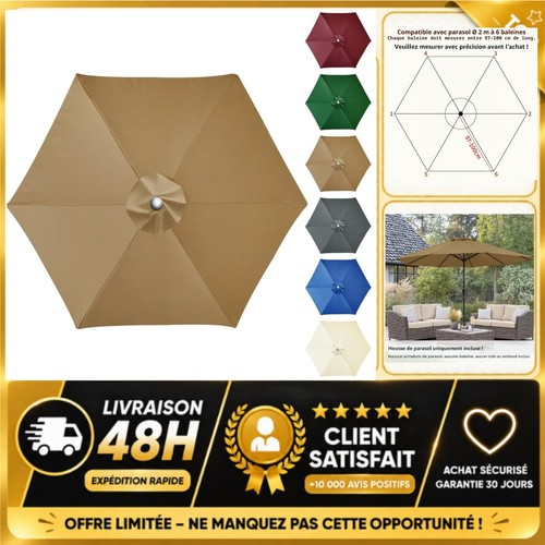 Housse rechange parasol - housse,