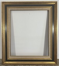 Cadre ancien doré à moulures 10F Vue:55x46cm Feuillure:55,5x46,5cm Entier:71x62