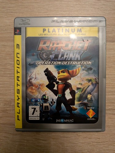 Jeu ps3 ratchet and - ratchet, clank