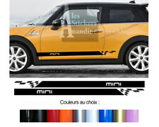 2 X BANDES LATERALES POUR MINI COOPER AUTOCOLLANT STICKER BD579-30