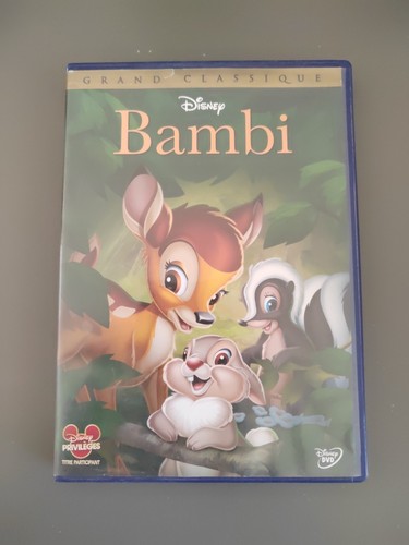 Bambi dvd disney - dvd,