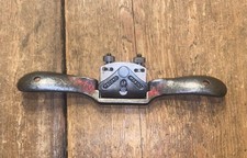 VINTAGE RECORD No A151 ADJUSTABLE SPOKESHAVE FLAT SOLE CARPENTER WOODWORK TOOLS