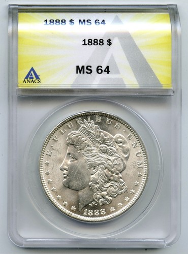 1888 morgan dollar argent - morgan,