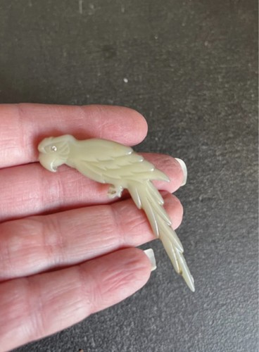 Broche vintage perroquet - , en