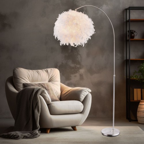 Globo lampadaire moderne blanc - globo,