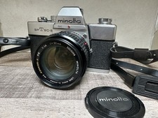 Minolta SRT 100 35mm SLR Camera with 50mm F 1.4 Rokkor Lens, very good condition