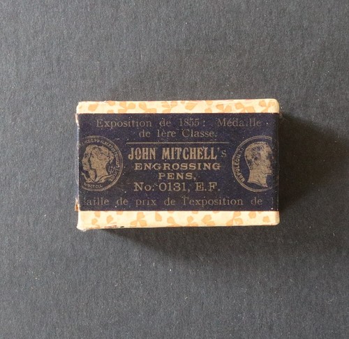 Rare boite plume john mitchell - rare,