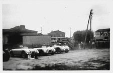 1950 Automobile Circa - Formula 1 Motor Racing - Parked Cars