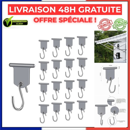 Uraqt crochet auvent paires - auvent,