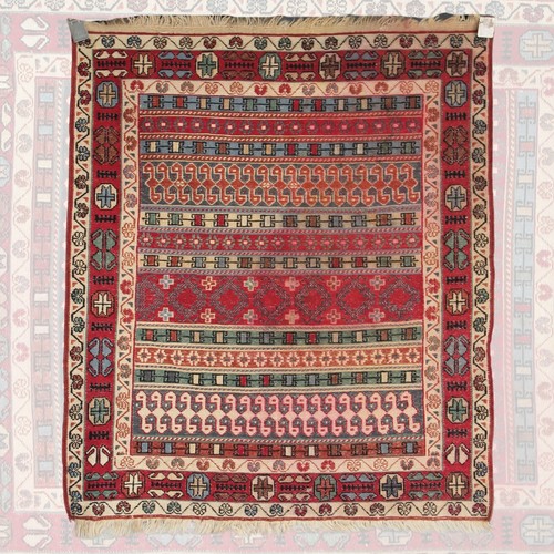 Tapis vintage soumak kilim 3 - vintage,