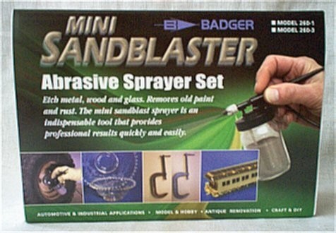 Coffret sablage badger - coffret,