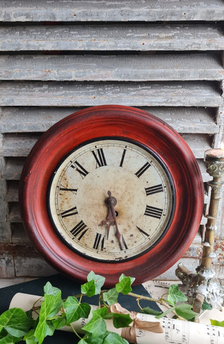 Ancienne pendule horloge - ancienne,