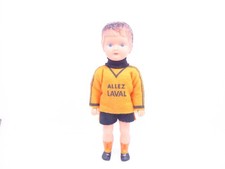 RARE - ANCIENNE / OLD - FIGURINE - POUPEE -  PLASTIQUE - FOOTBALL - ALLEZ LAVAL