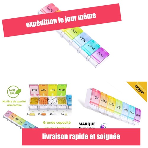 Pilulier semainier jours one - semainier,