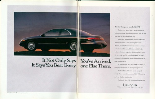 Lincoln mark viii car - mark,