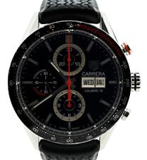 Tag Heuer 44mm Men's Carrera Limited Edition Monaco Grand Prix Watch Ref CV2A1F!