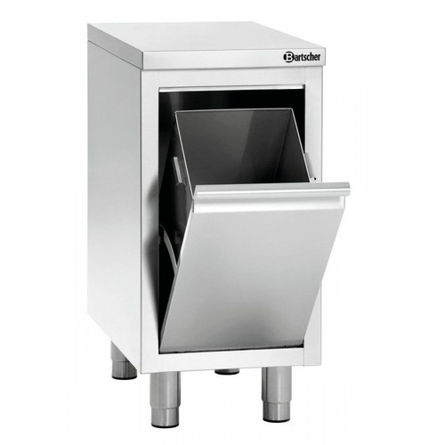 Range poubelle inox litres - 28,