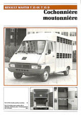RENAULT MASTER 35 / COCHONNIERE MOUTONNIERE / HEULIEZ AUGEREAU BROU (28) SHEET