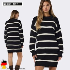 Robe courte femmes rayures design décontracté manches longues