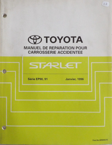 Manuel atelier toyota - d'atelier,