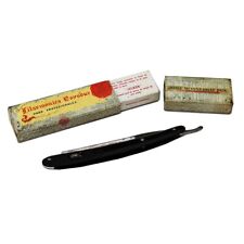 Antique Filarmonica Novodur José Monserrat Pou Cabbage Cutter Razor Boxed