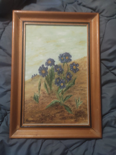 Tableau ancien huile - huile, sur