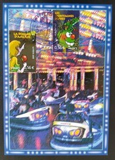 Carte Premier Jour Timbres La Fête Foraine N° 4380/4382 Obl Paris 2009