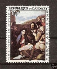 DAHOMEY # C-65 Used CHRISTMAS