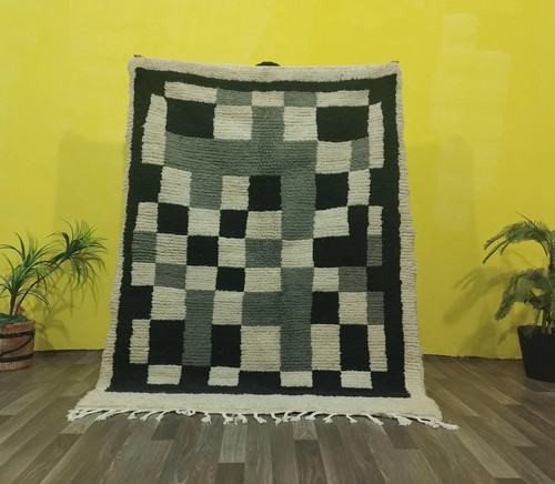 Tapis laine berbère - tapis,