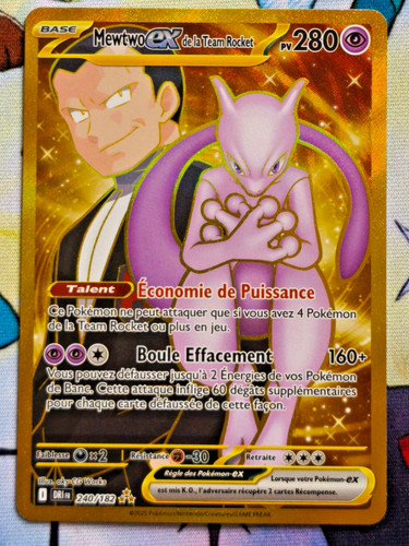 Carte pokémon mewtwo - carte, la