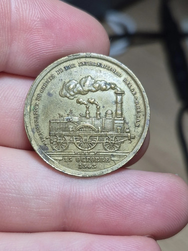 166 belgique medaille - belgique,