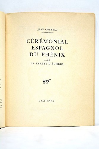 Livre ancien cocteau - ancien,