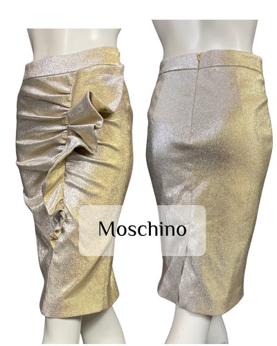 Jupe dorée moschino - moschino, 34