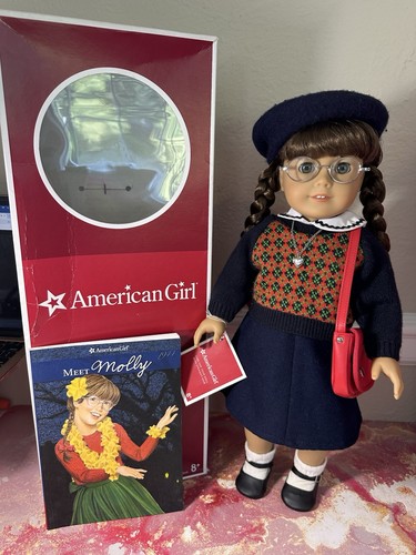 American girl molly doll with - doll,