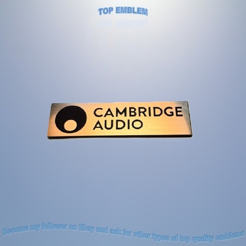 Cambridge audio emblème badge - cambridge,