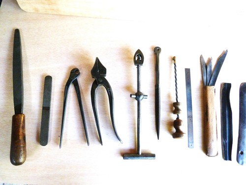 Lot anciens outils - anciens,