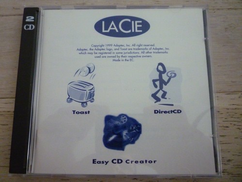 Logiciel lacie easy creator - cd,