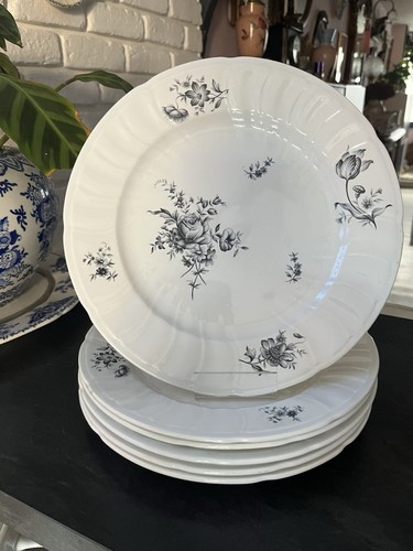 Gien france lot assiettes - de, 5