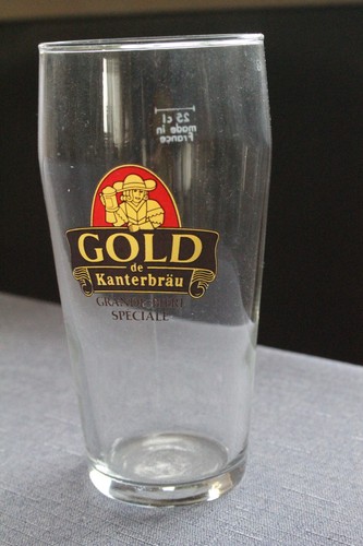Verres bière gold - à,