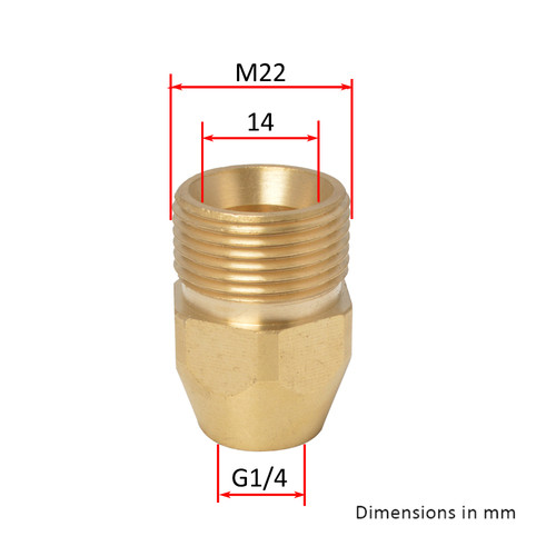 Adaptateur nhp kranzle - nhp, m22