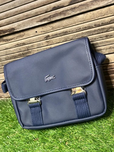 Sacoche lacoste bleu marine - lacoste,