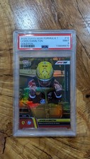 2025 Topps Now F1 Lewis Hamilton #12 1/50 Gold Foil Ferrari Debut PSA 9