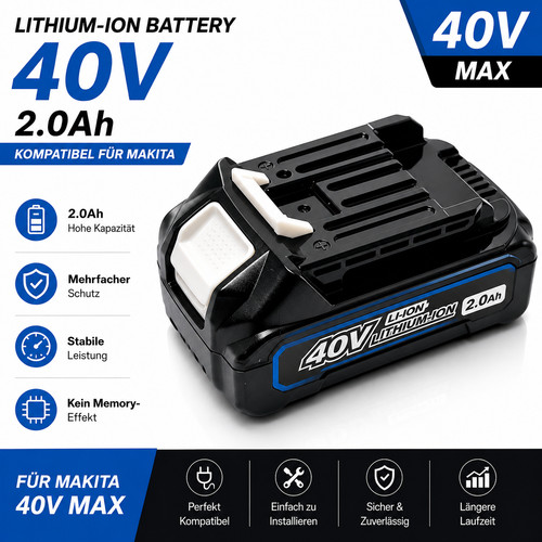 Batterie 40v max 2ah - 40v,