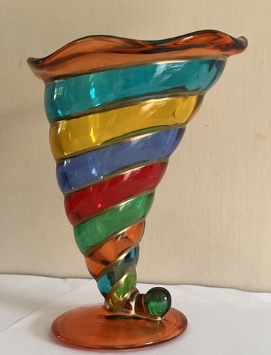 Vase corne abondance verre - corne, d'abondance