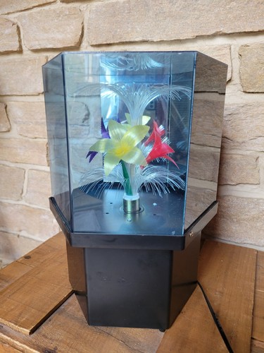 Lampe octogonale fibre optique - lampe,