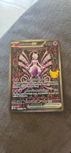 Carte pokémon mewtwo - mewtwo, ex